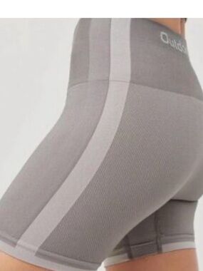 Outdoor Voices Gray Seamless Workout Shorts